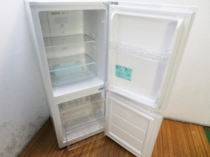 冷蔵庫 140L 2023年製 JR-NF140N 静音 耐熱テーブル JL07