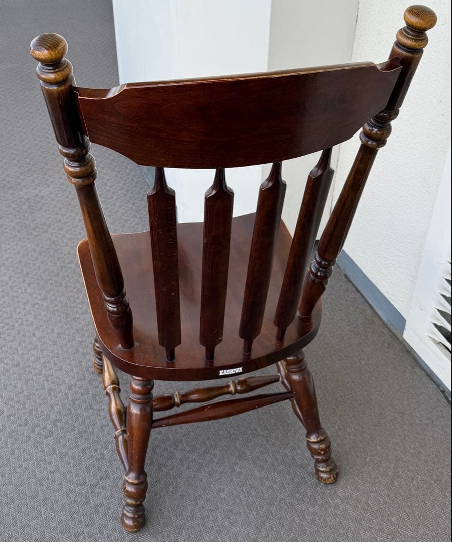 mequ 柏木工椅子　①カントリーチェア　1脚　運賃込み