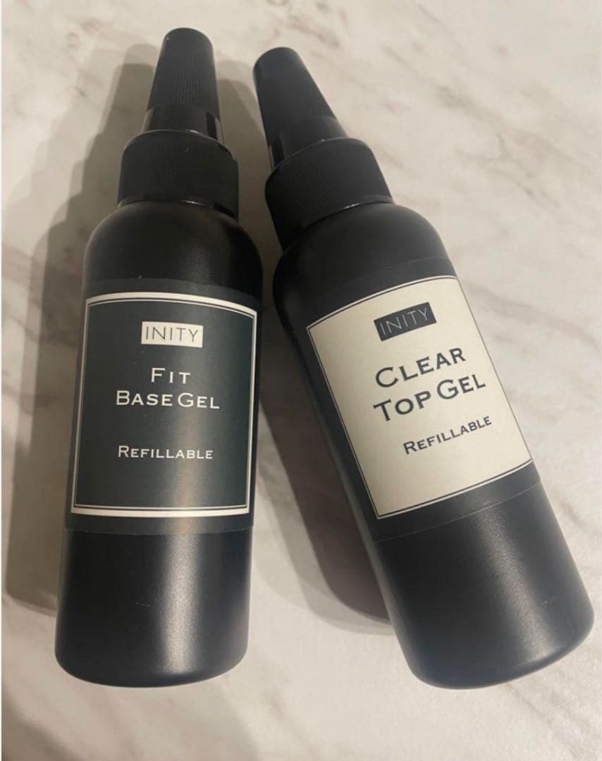 INITYアイニティトップ&ベースFitBaseGel & Clear Gel