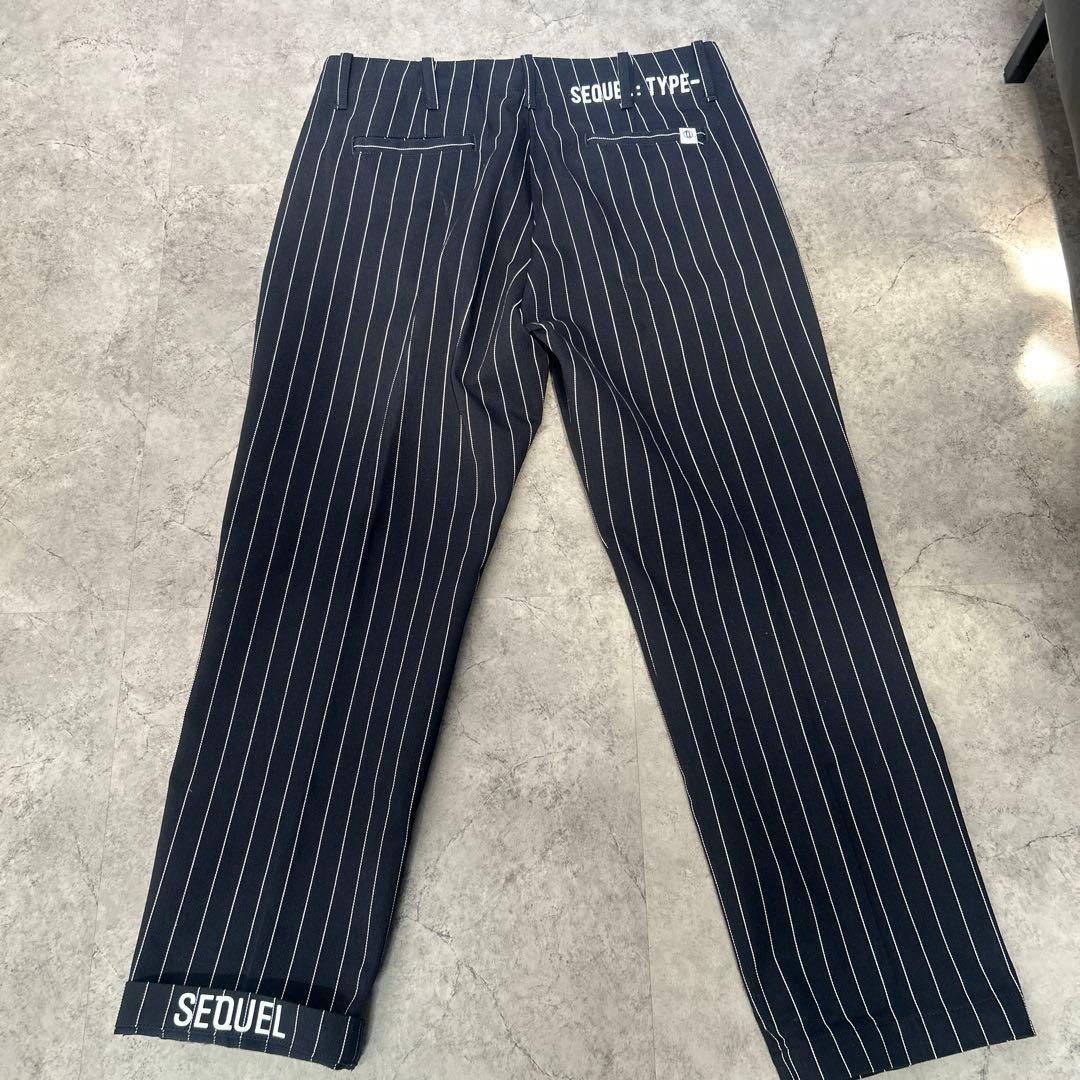 パンツ SEQUEL STRIPE CHINO PANTS (TYPE-F)