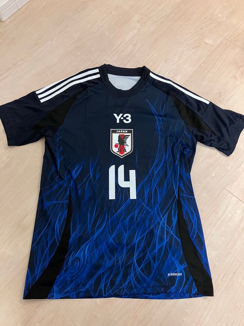 Y-3 サッカー日本代表ユニフォーム2024 （伊東純也）Mサイズ