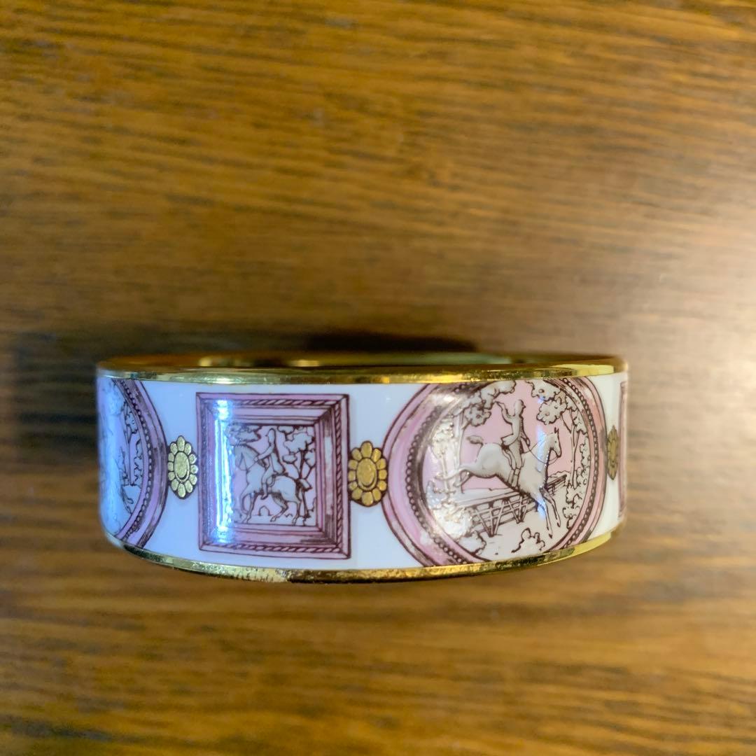 エルメス　七宝焼バングル