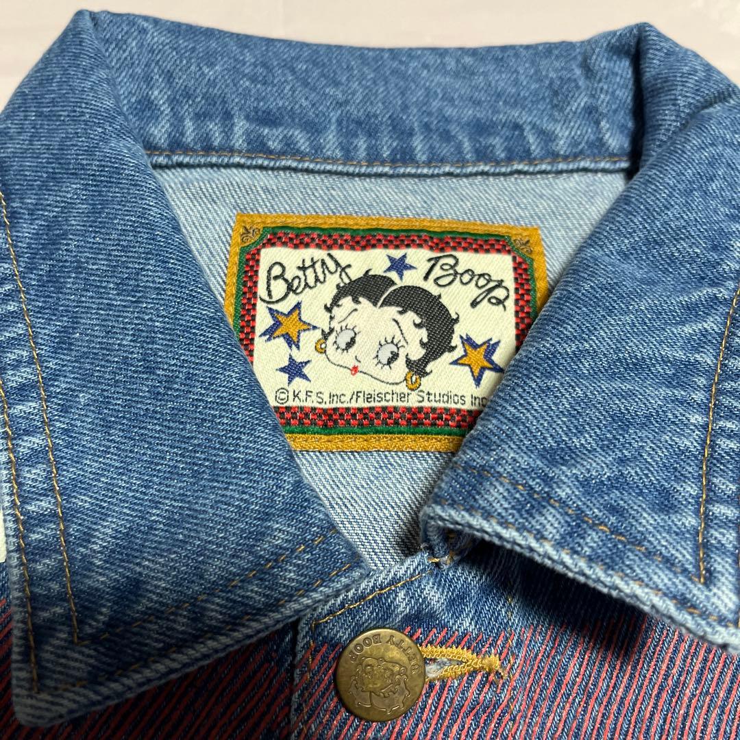 海苔 BETTY BOOP『レトロ希少』ベティちゃん　デニムジャケット