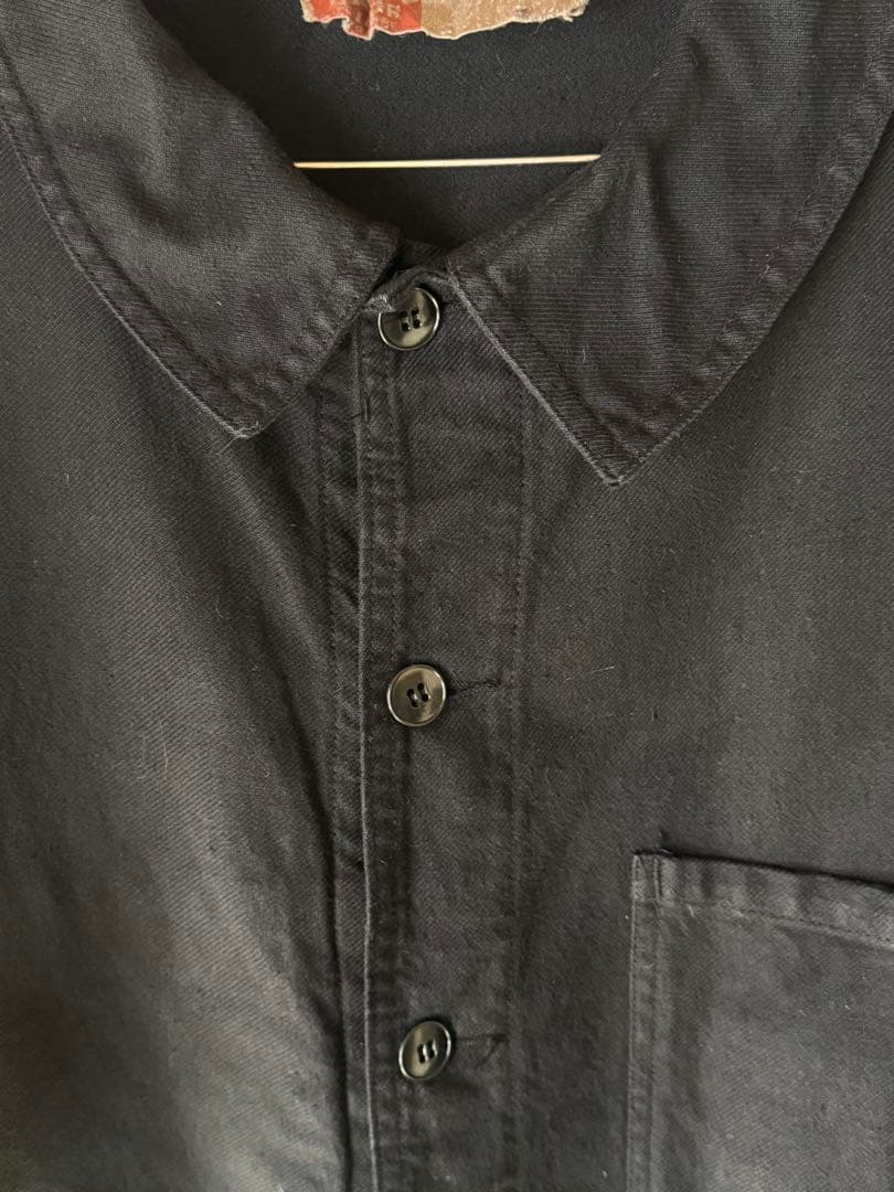 ユーロヴィンテージ　フレンチワークジャケット　モールスキン　M〜L