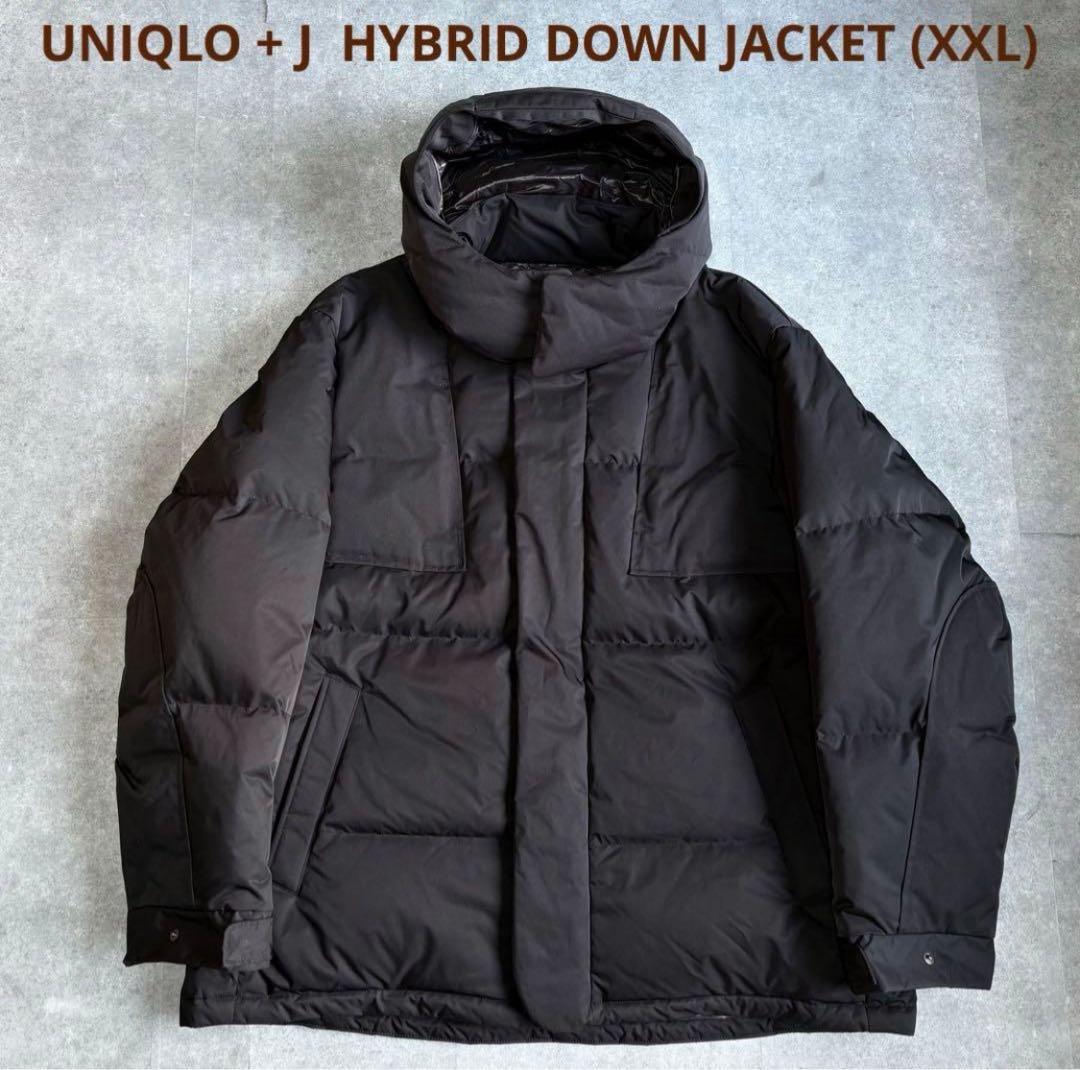 UNIQLO + J HYBRID DOWN JACKET 希少XXL ブラック