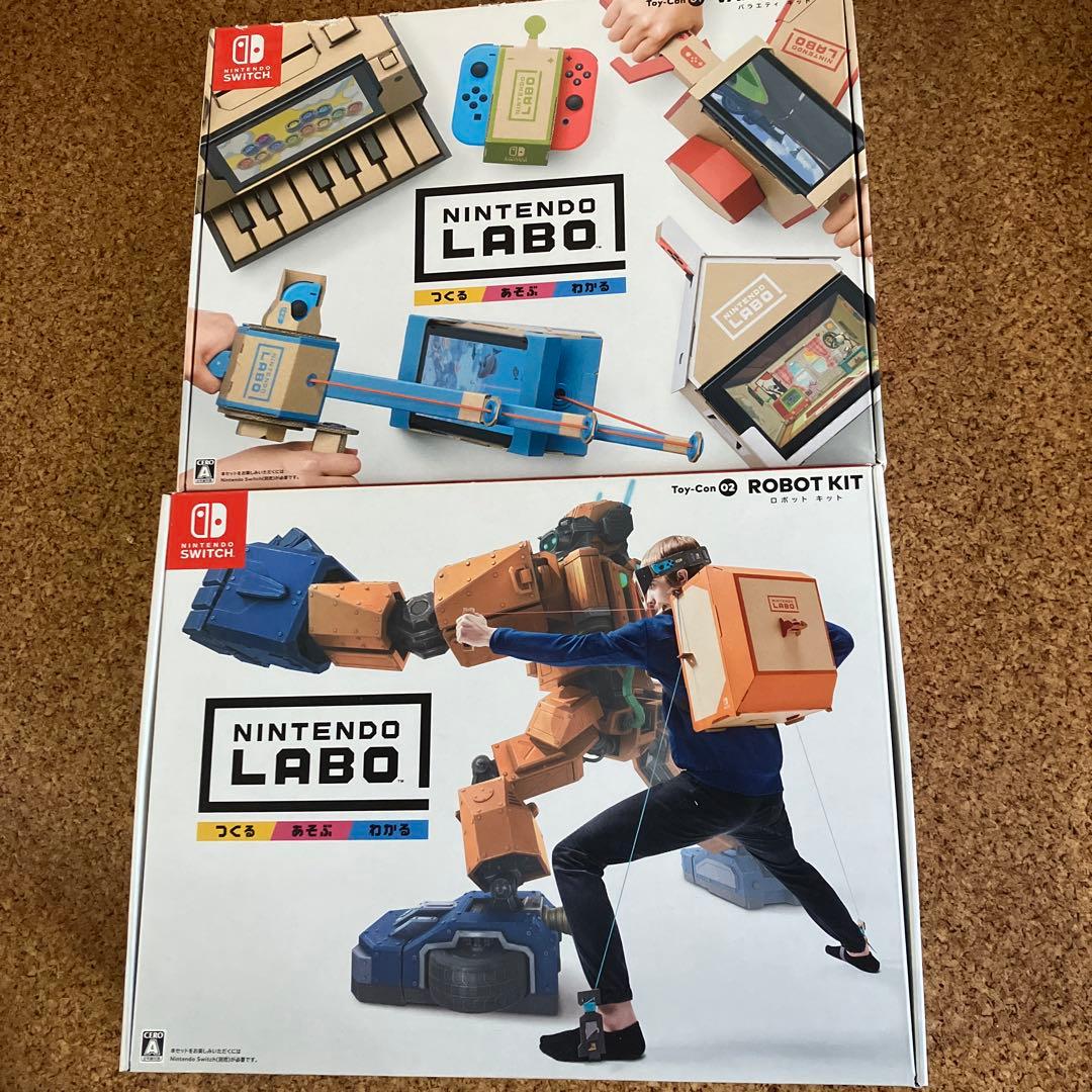 Nintendo Labo Toy-Con 01 & 02 セット