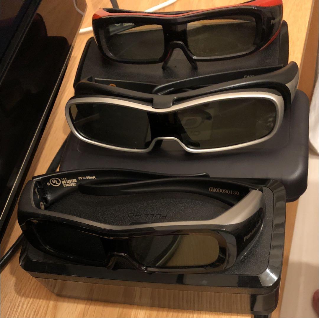 【3D対応TV】panasonic VIERA 42型 メガネ3つ