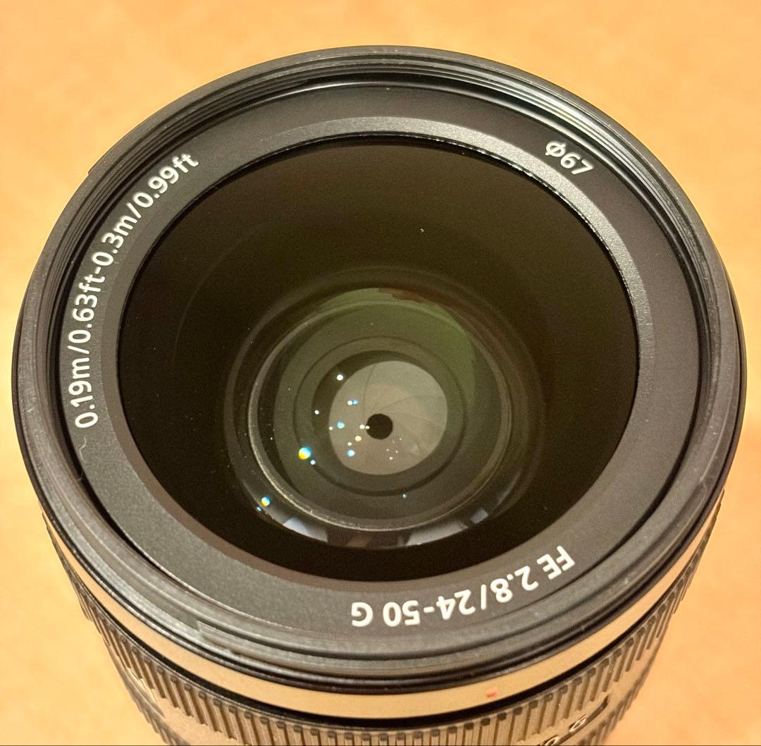 SONY FE 24-50mm F2.8 G レンズ