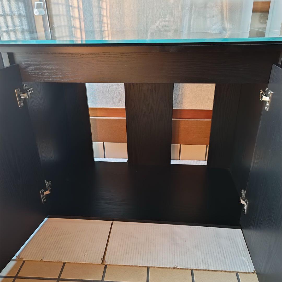 【引取限定】ガラス水槽ADA キャビネット付き