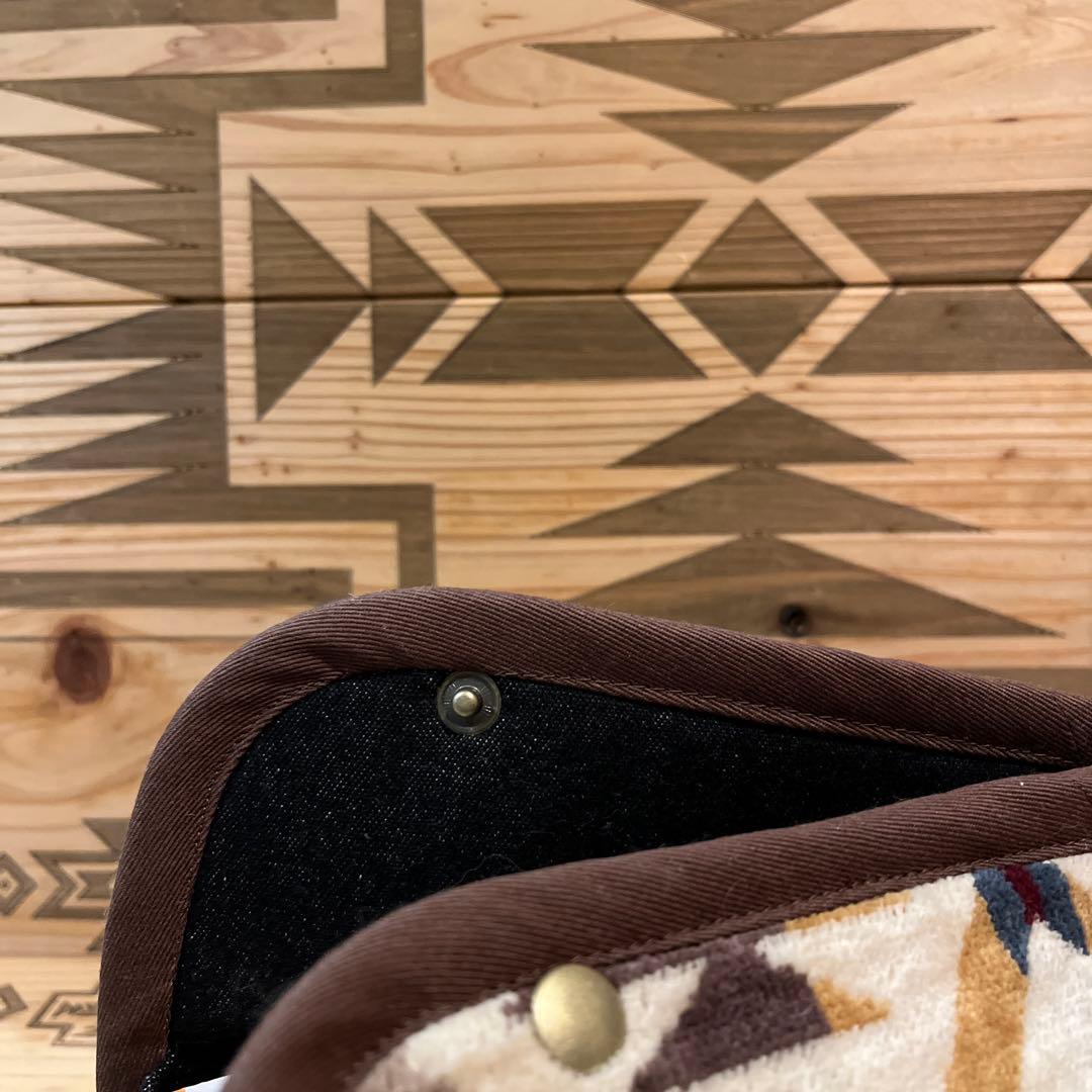 あるページ ペンドルトン クッションカバー リメイク 鍋つかみ 新品