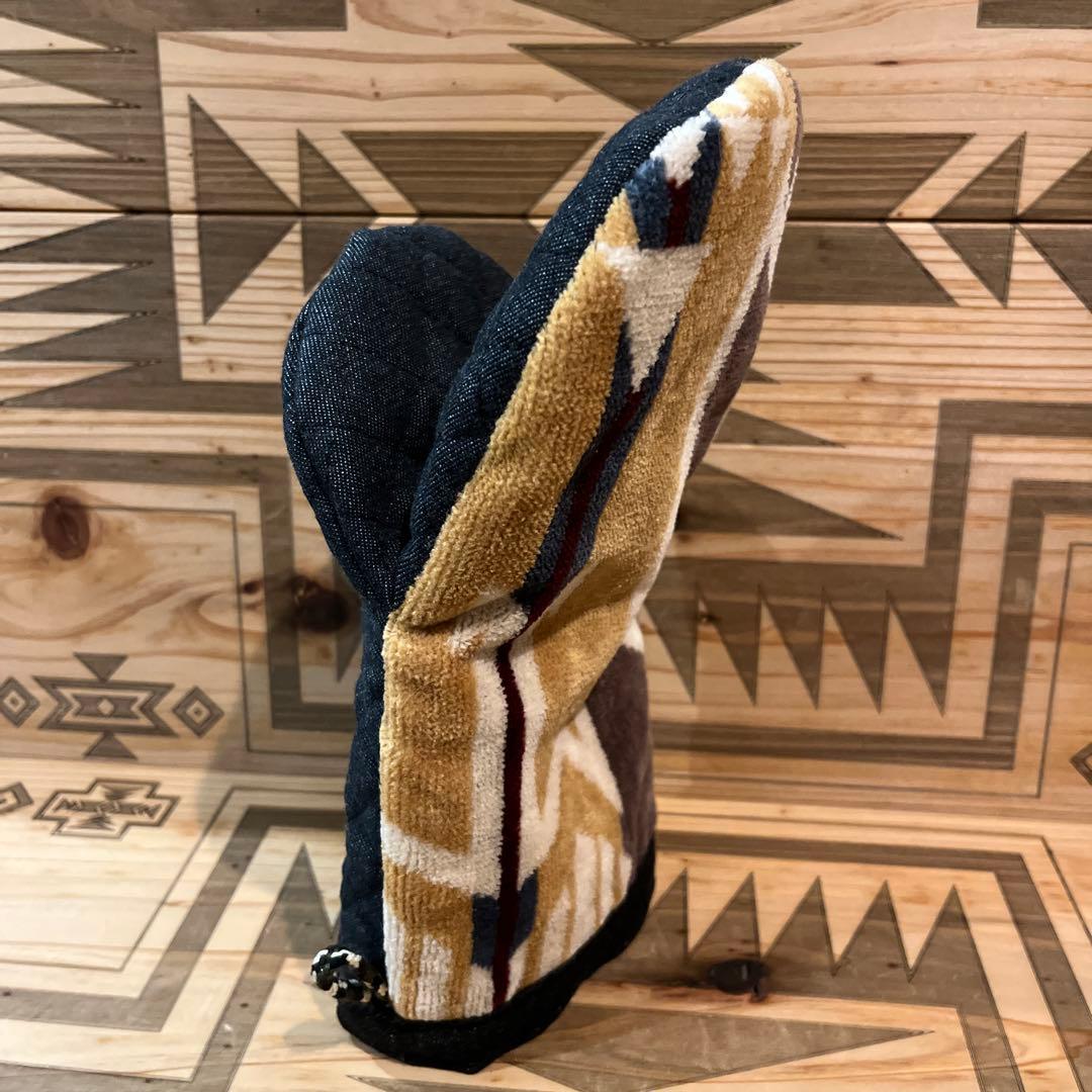 あるページ ペンドルトン クッションカバー リメイク 鍋つかみ 新品