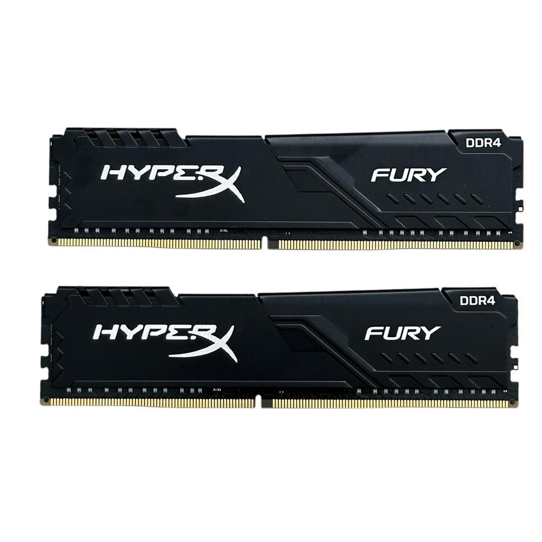 Kingston 32GBメモリ(16GBx2枚) DDR4-3200