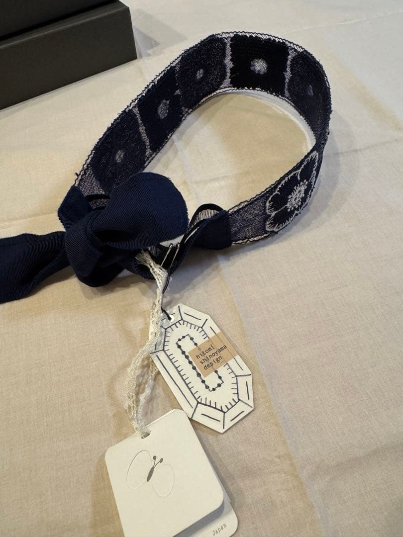 ミナペルホネン×hitomi shinoyama anemone ヘッドドレス