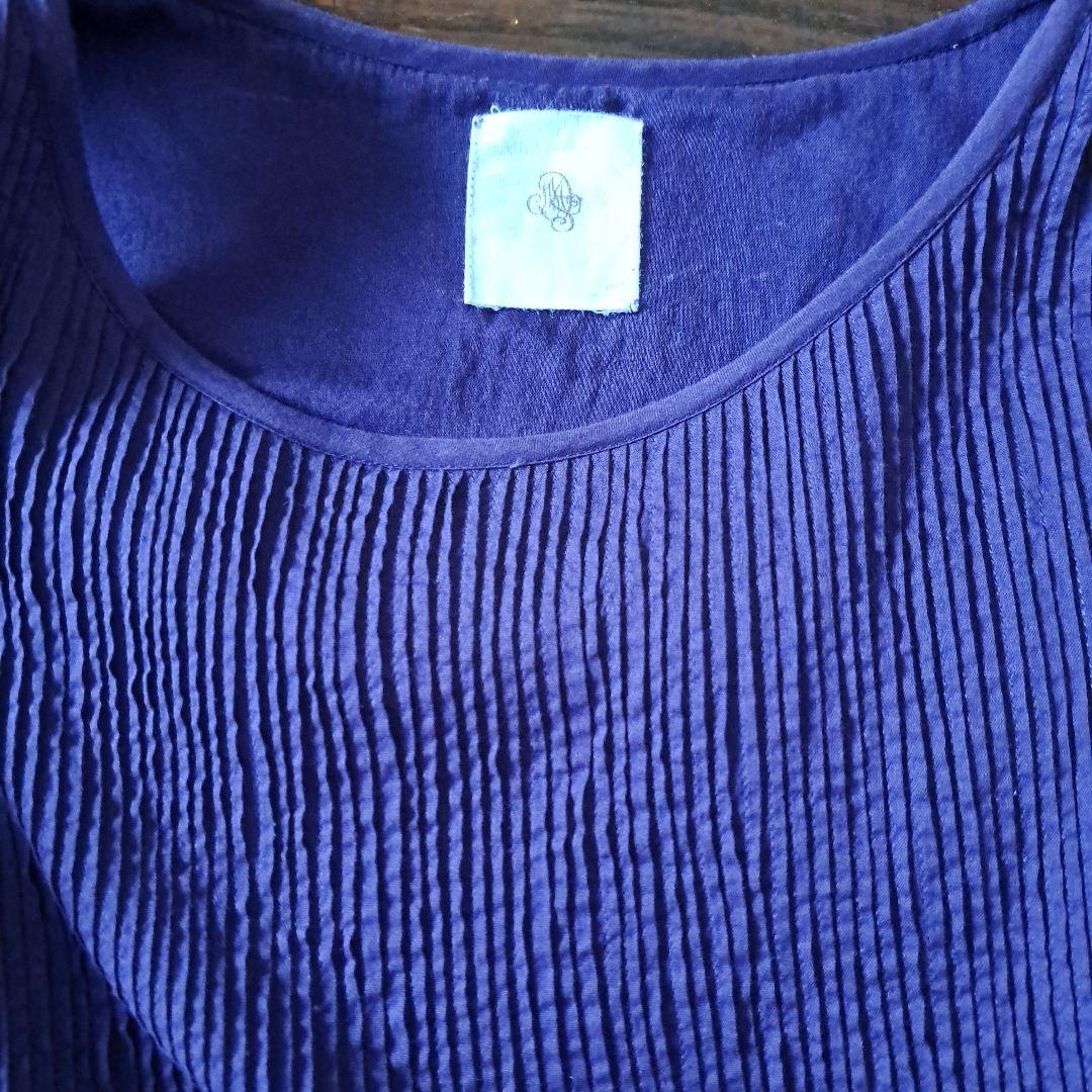 メゾンドソイル maison de soil ピンタック ワンピース