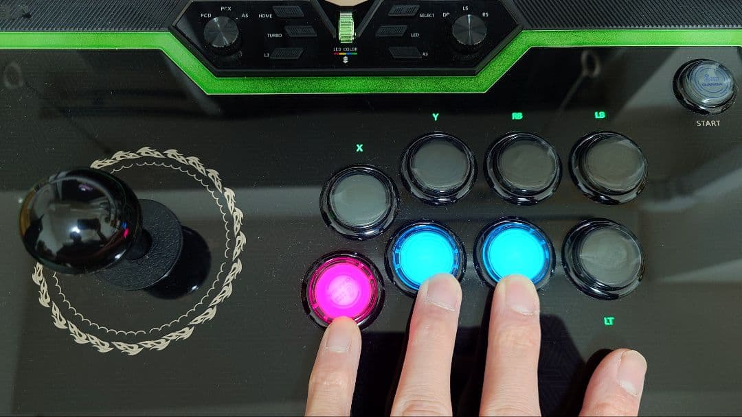 Qanba Q8 静音 アーケード ジョイスティック Q8-GR