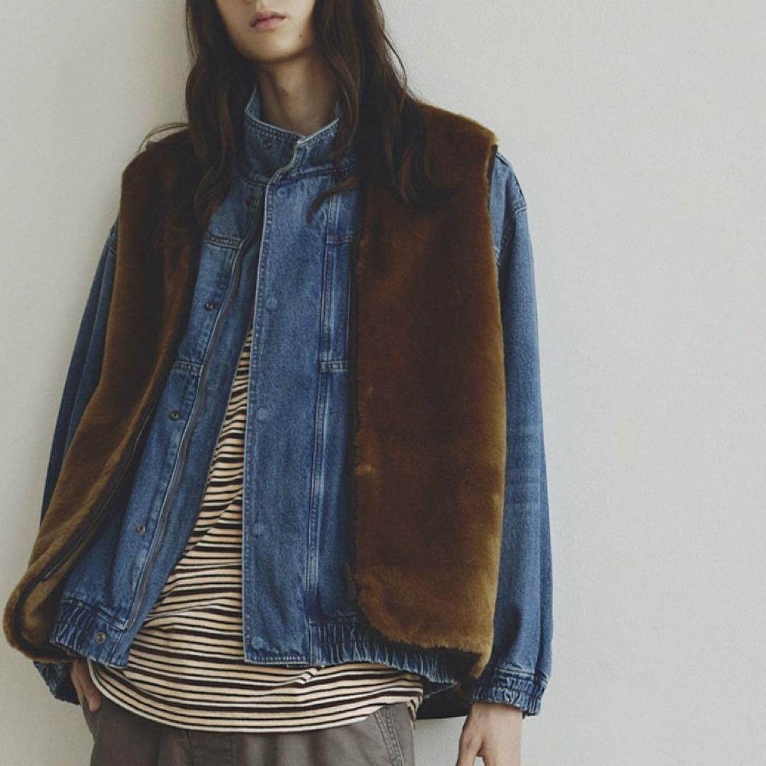 【新品】BARBOUR 《別注》リバーシブル ファーライナー ベスト XL