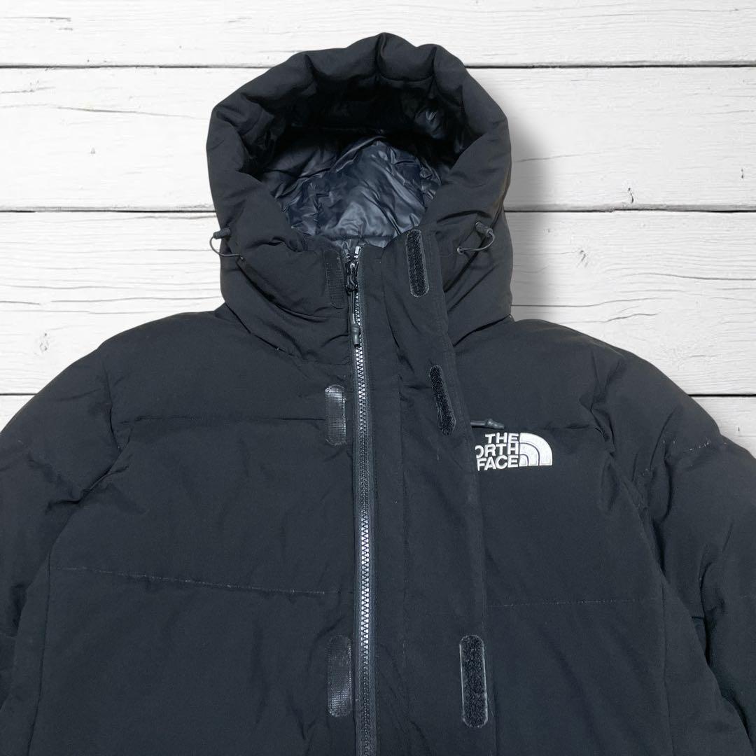 美品　ノースフェイス DRYVENT ダウンジャケット ブラック M フード付き