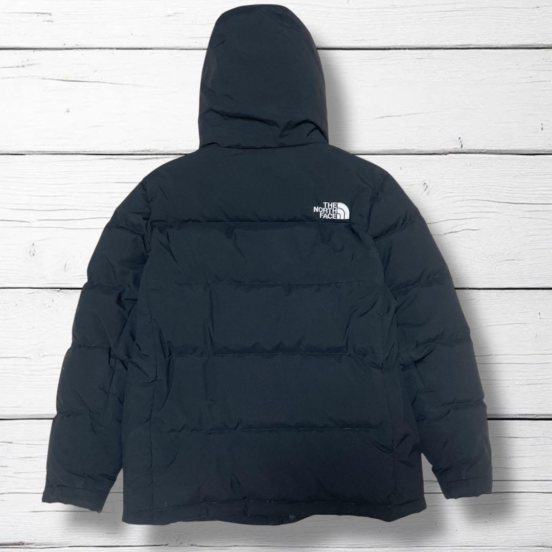 美品　ノースフェイス DRYVENT ダウンジャケット ブラック M フード付き