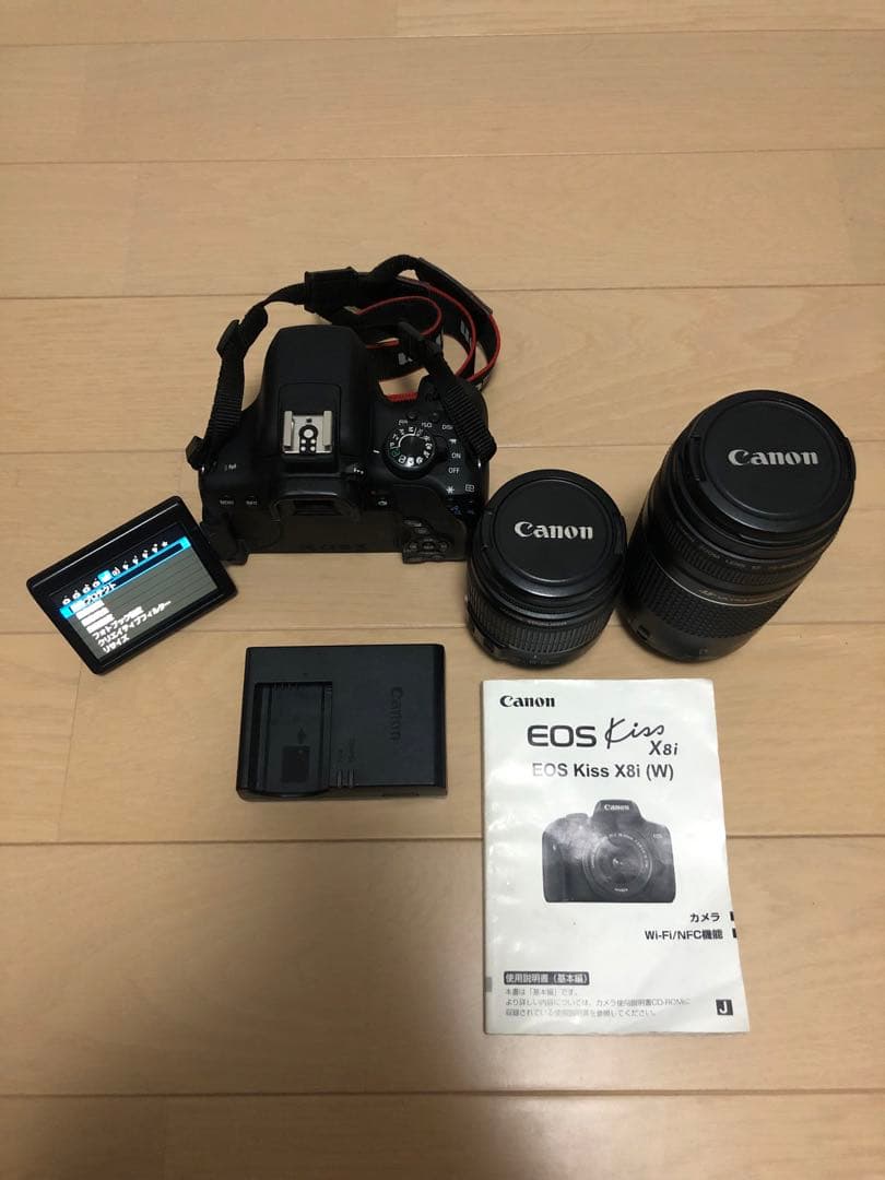 Canon EOS Kiss X8i レンズ2本付き