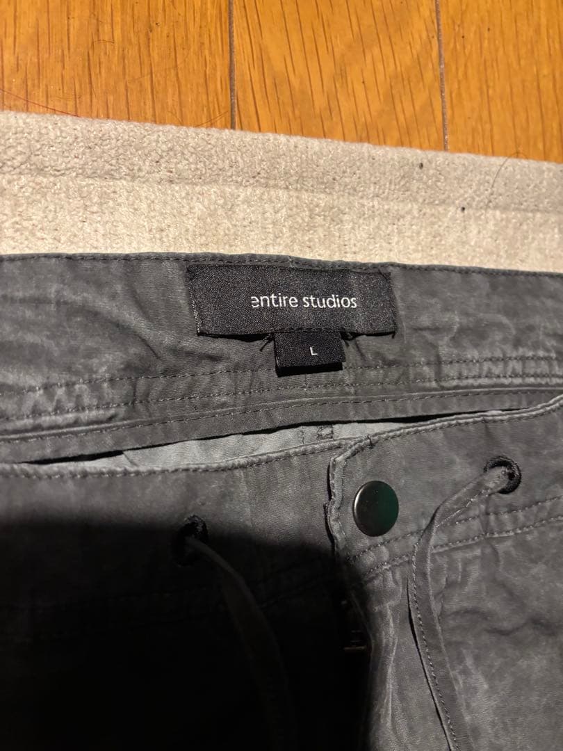 エンタイアスタジオ　モード　ナイロン　カーゴ　美品