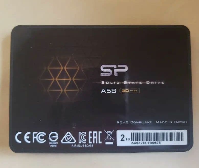 シリコンパワー 2TB SSD A58 2.5インチ