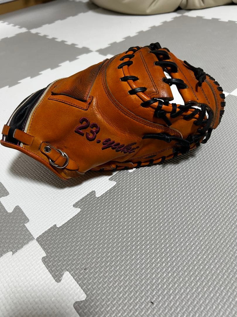 【オーダー/刺繍入】ZETT プロステイタス 軟式キャッチャーミット 捕手用