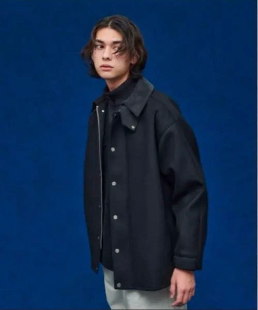 UOMO×UNITED TOKYO サクソニアブルゾン ブラック