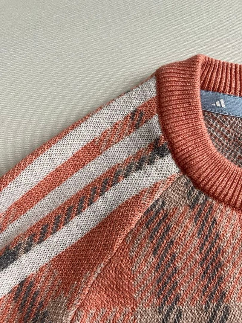 新品タグ付⛳️アディダスゴルフ激カワ　ニット&スカートセット　M