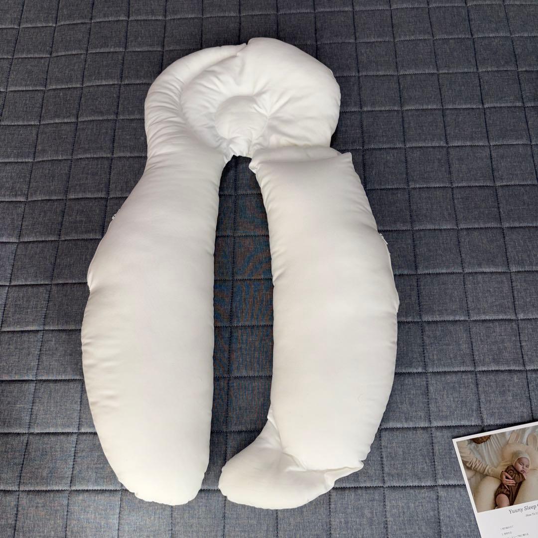 ユニースリープ 赤ちゃん寝返り防止　絶壁防止抱き枕　マジックテープ付き