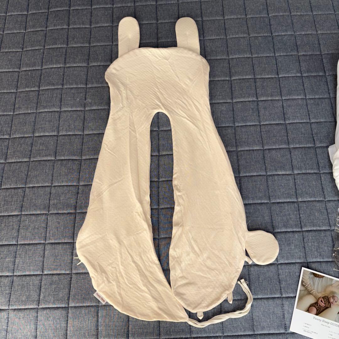 ユニースリープ 赤ちゃん寝返り防止　絶壁防止抱き枕　マジックテープ付き