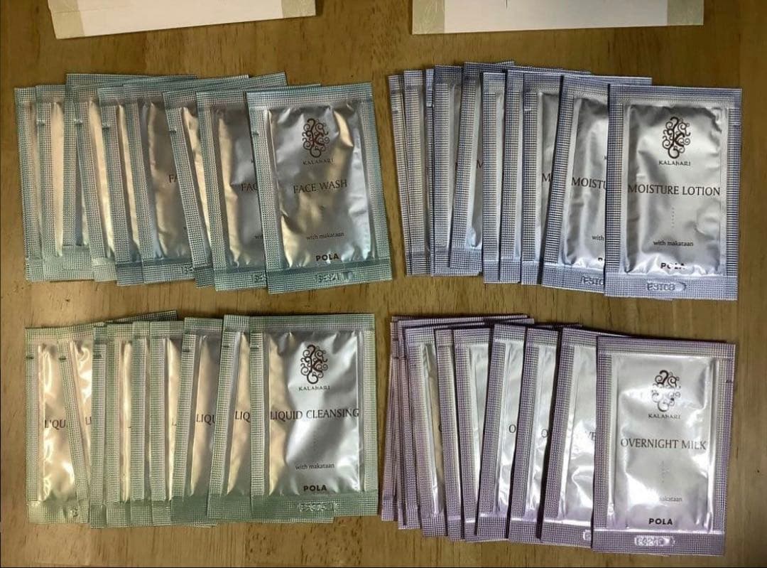 POLA カラハリ　DHC　スキンケア　トライアル　16セット(64包)