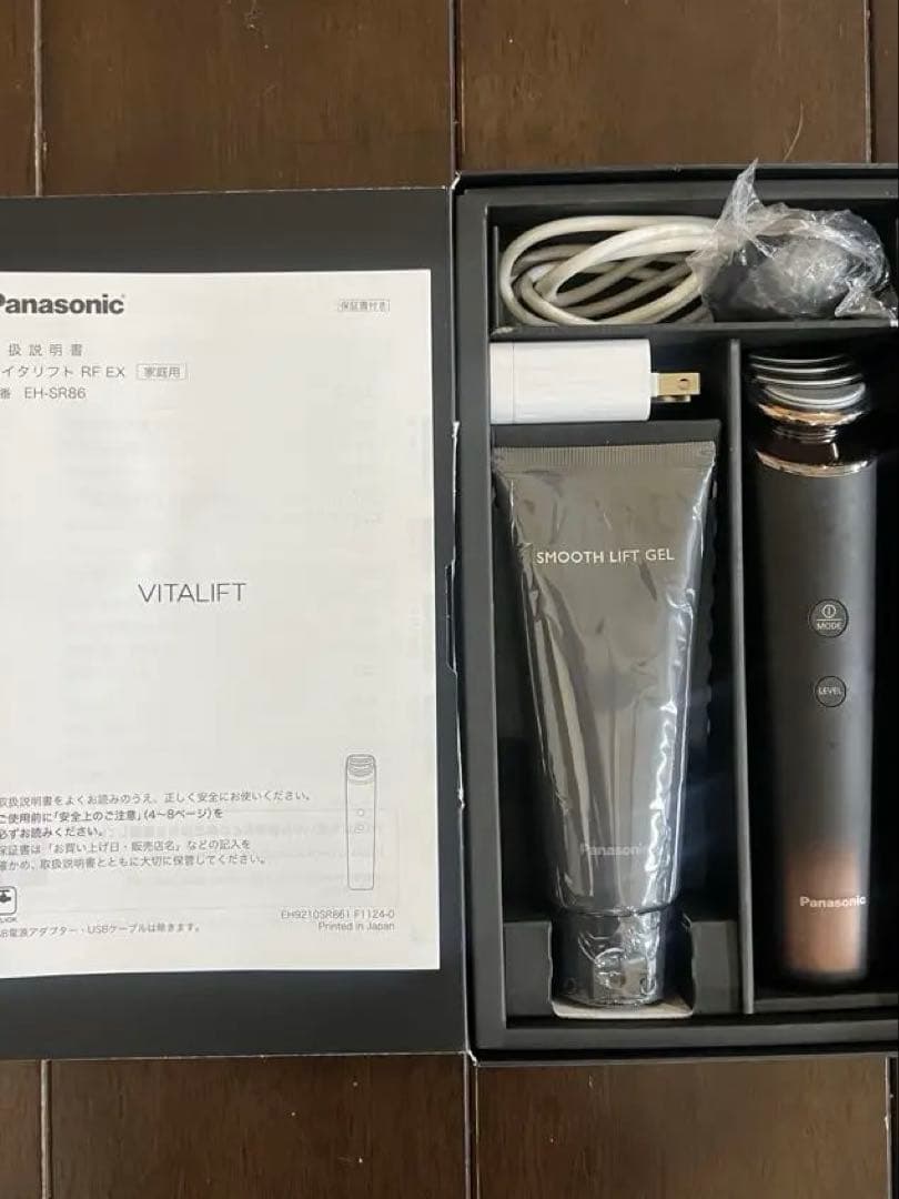 【値下げ、写真追加しました】パナソニック最上位モデル美顔器バイタリフトrfex