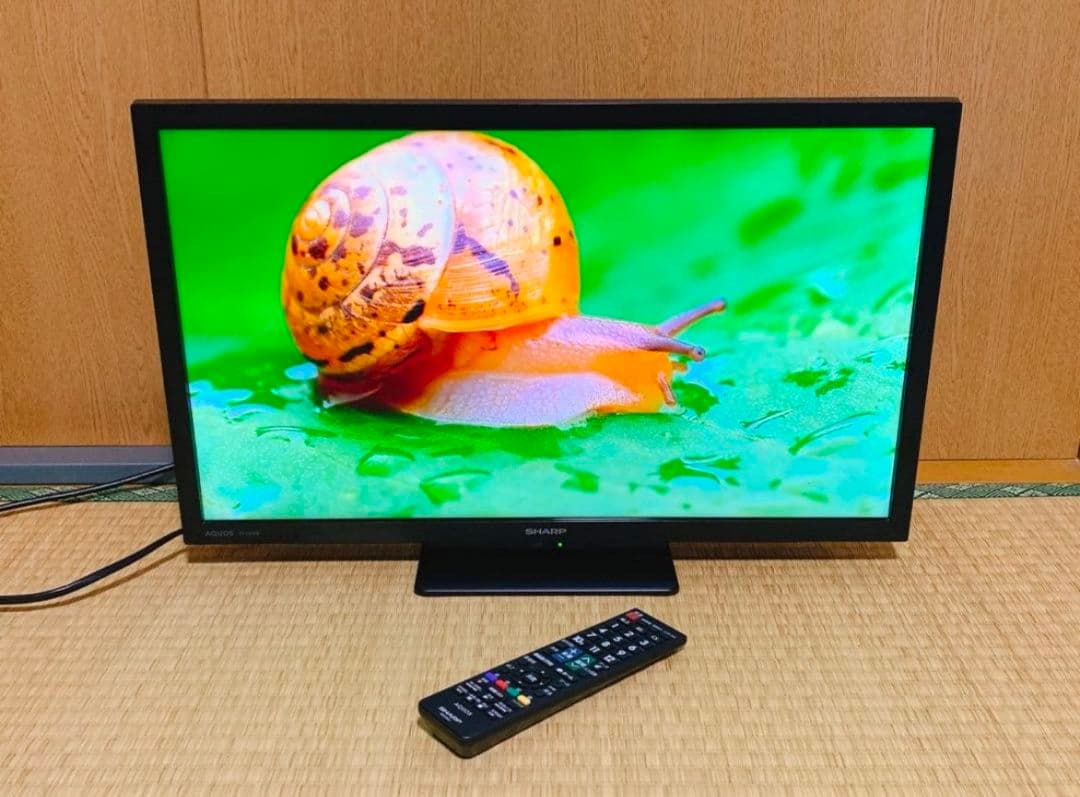 SHARP 液晶テレビ　32v型　2TC32DE ⭐2022年製 録画機能付き