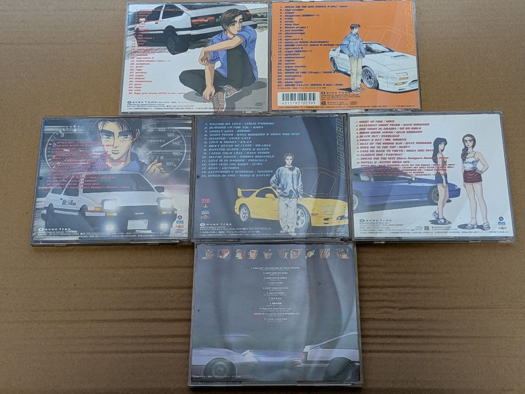 頭文字D OST 1st まとめ ＆ 頭文字Dボーカルバトル