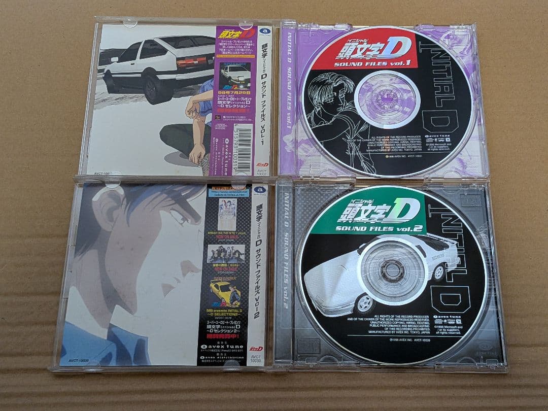 頭文字D OST 1st まとめ ＆ 頭文字Dボーカルバトル