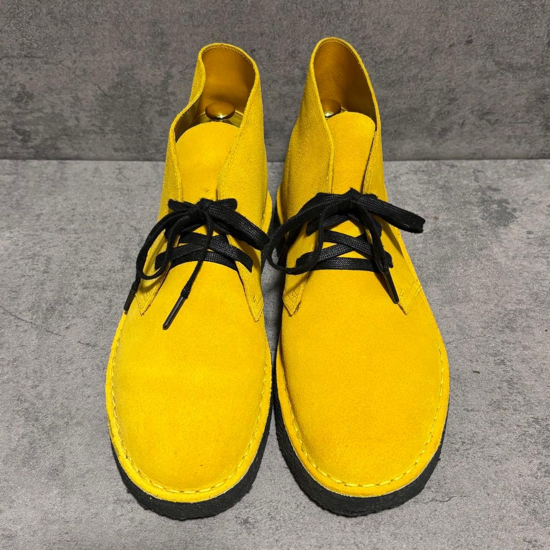 未使用級　クラークス　デザートブーツ　ジャマイカイエロー　スエード　2098