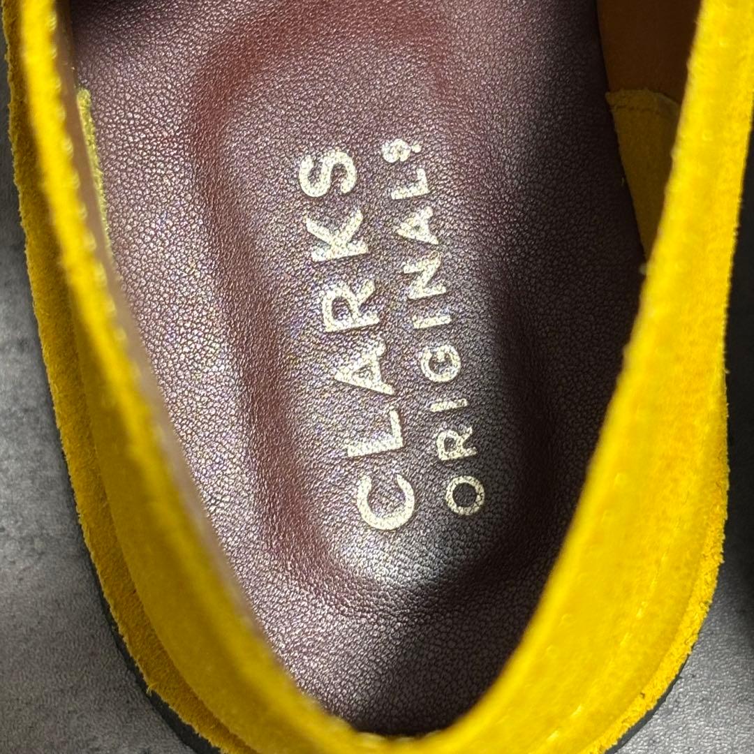 未使用級　クラークス　デザートブーツ　ジャマイカイエロー　スエード　2098