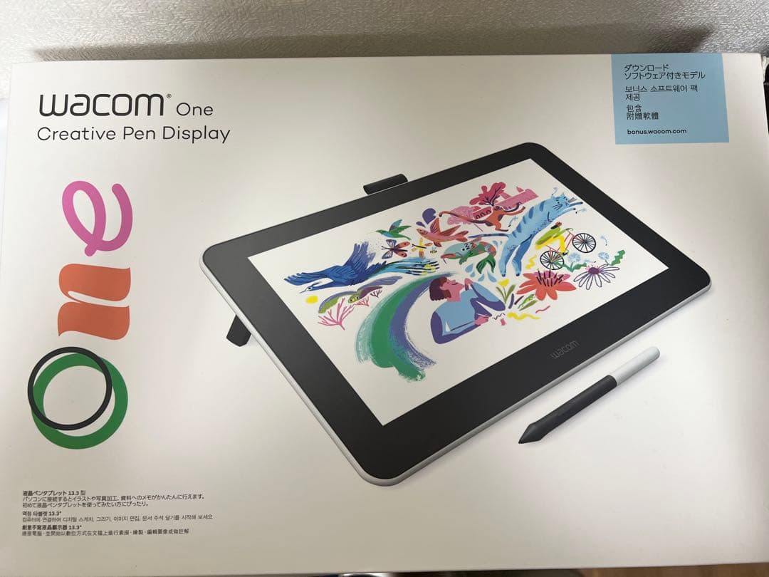 液タブ・ペンタブ Wacom One Creative Pen Display