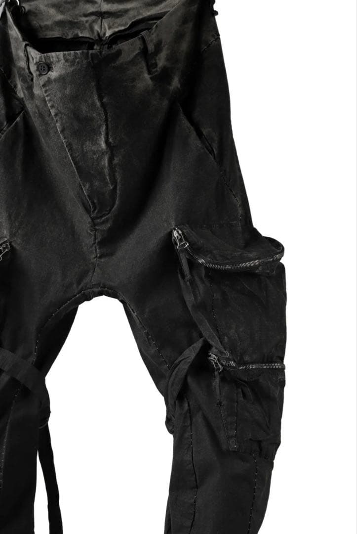 masnada BONDAGE ZIP CARGO TROUSER/ユリウス