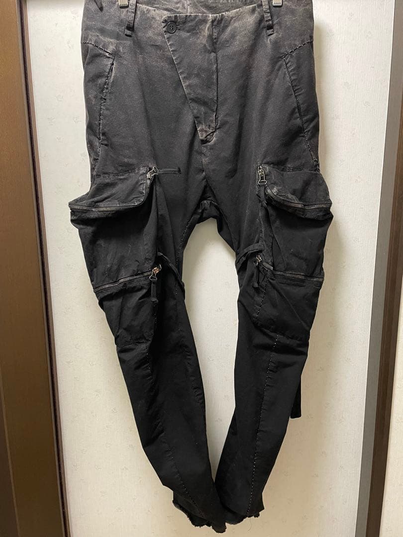 masnada BONDAGE ZIP CARGO TROUSER/ユリウス