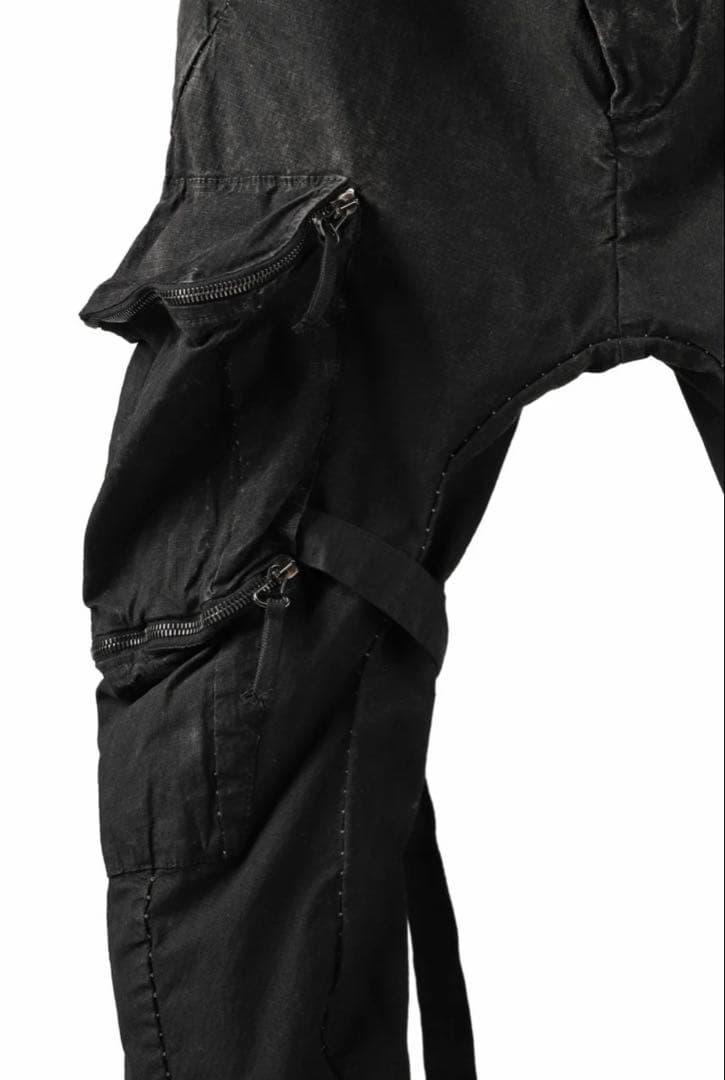 masnada BONDAGE ZIP CARGO TROUSER/ユリウス