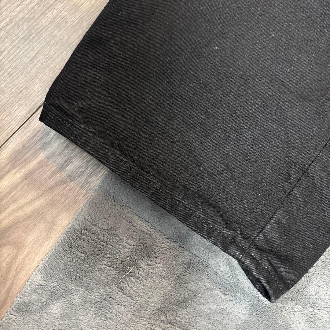 GAP ブラック スーパーバギーデニム32/30