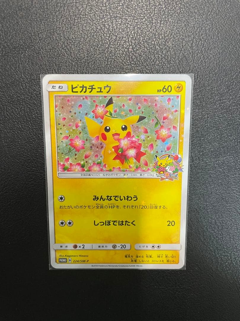 ポケセン20周年記念みんなでいわうピカチュウ