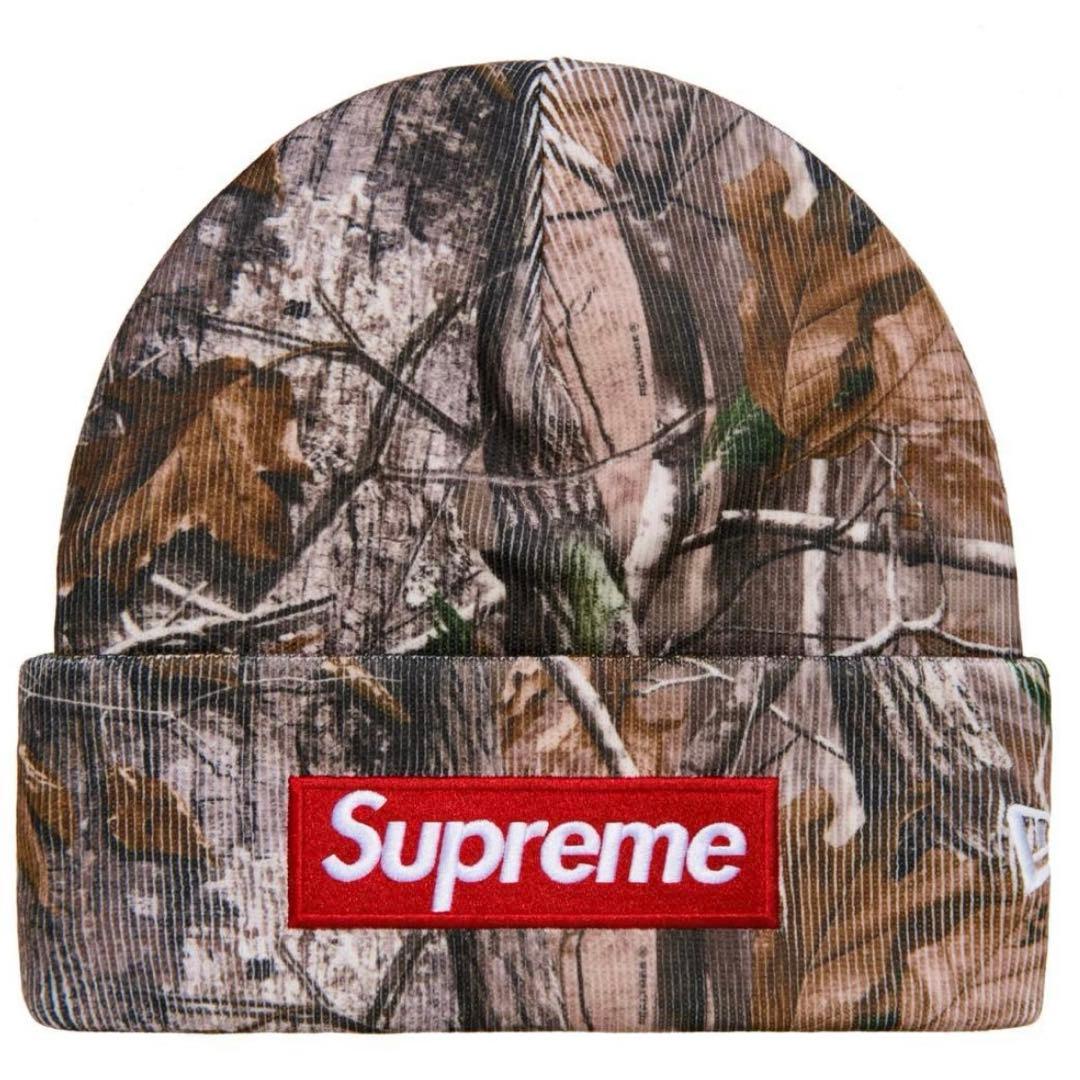 最終値下げSupreme New Era Box Logo Beanie