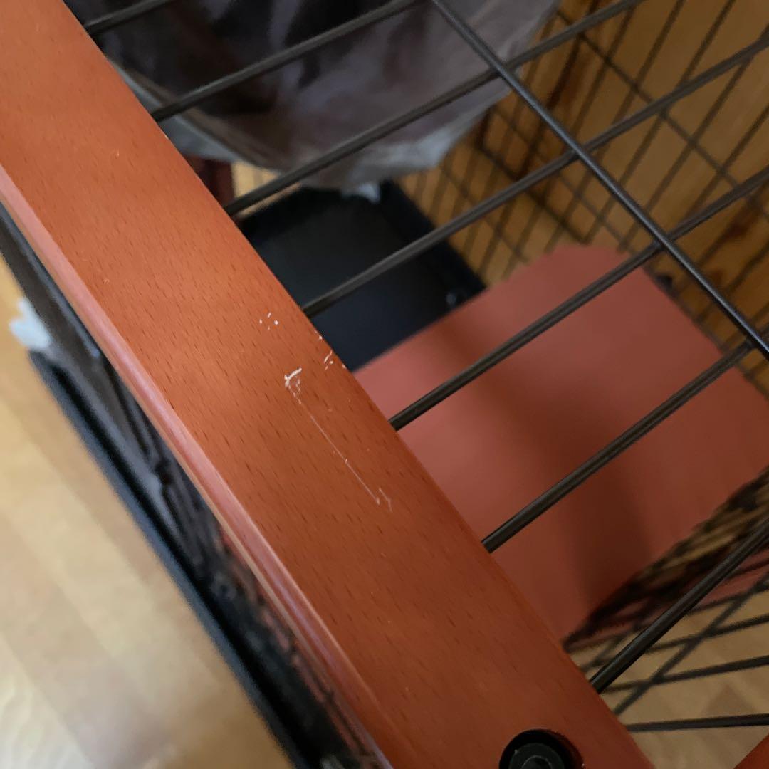 ボンビアルコン キャットゲージ　２段　ハンモック　爪研ぎ　ウッド