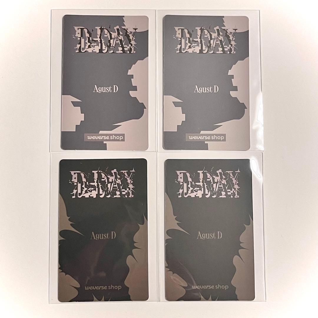 SUGA AgustD D-DAY JPFC Weverseアーリーバードトレカ