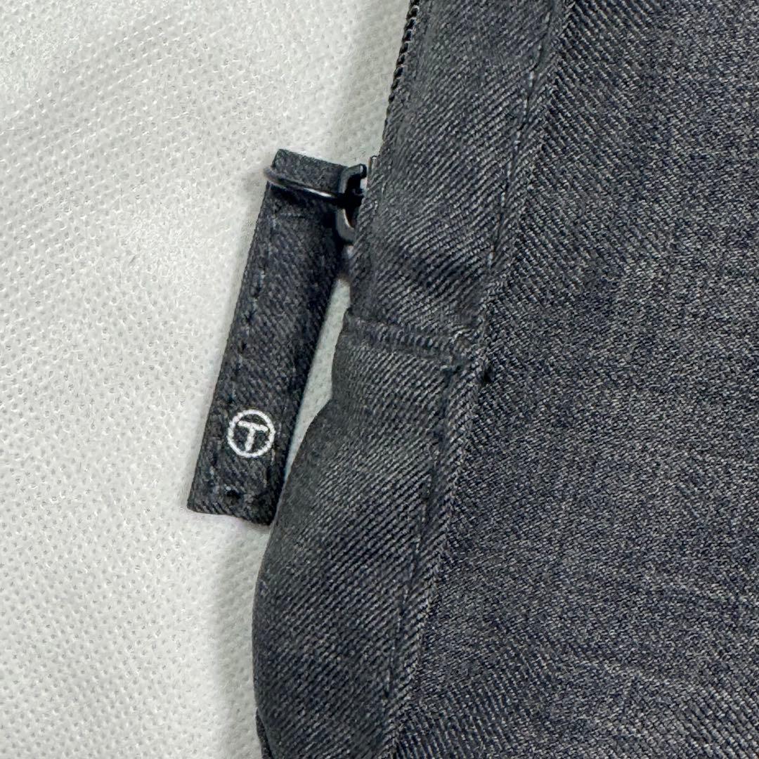 TUMI 美品 ジムバッグ パッカブル ボストンバッグ グレー 携帯 ショルダー