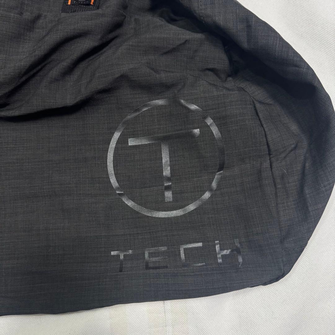 TUMI 美品 ジムバッグ パッカブル ボストンバッグ グレー 携帯 ショルダー