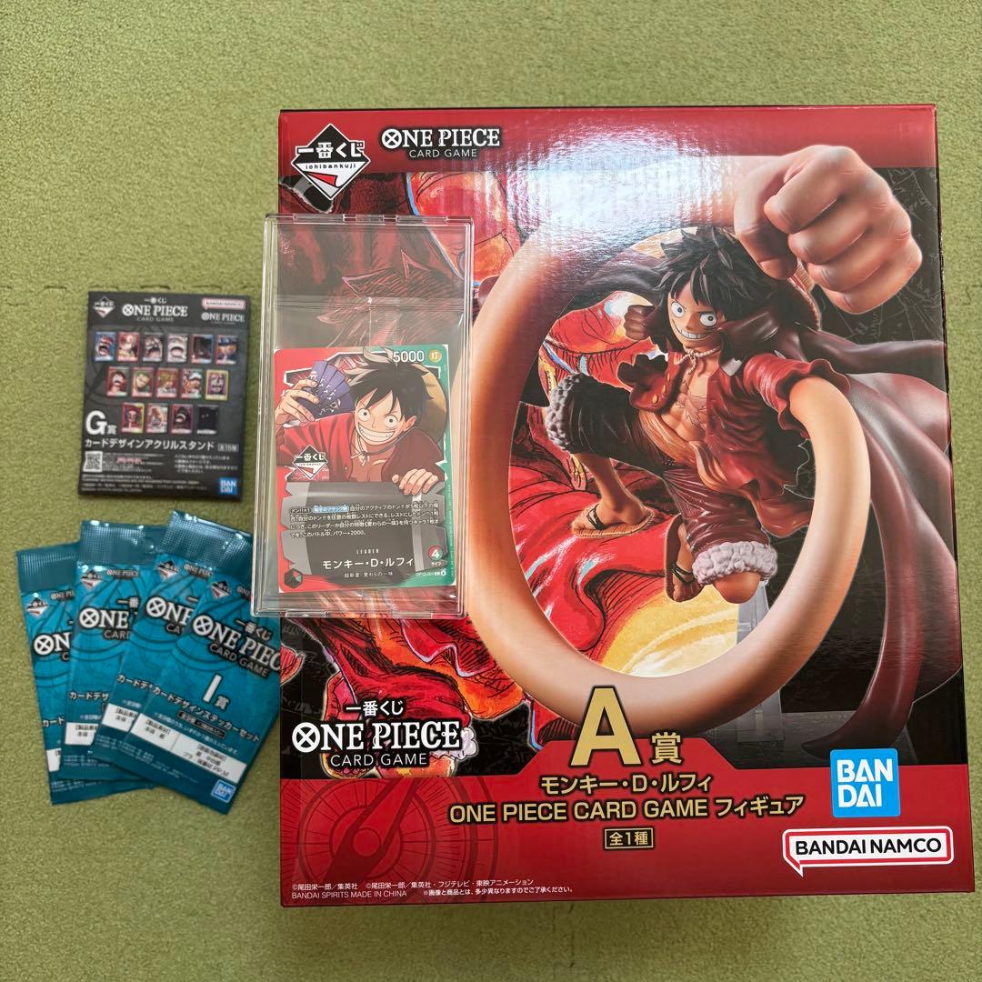 一番くじ　ワンピース　カードゲーム　Ａ賞　モンキー・D・ルフィ プロモ