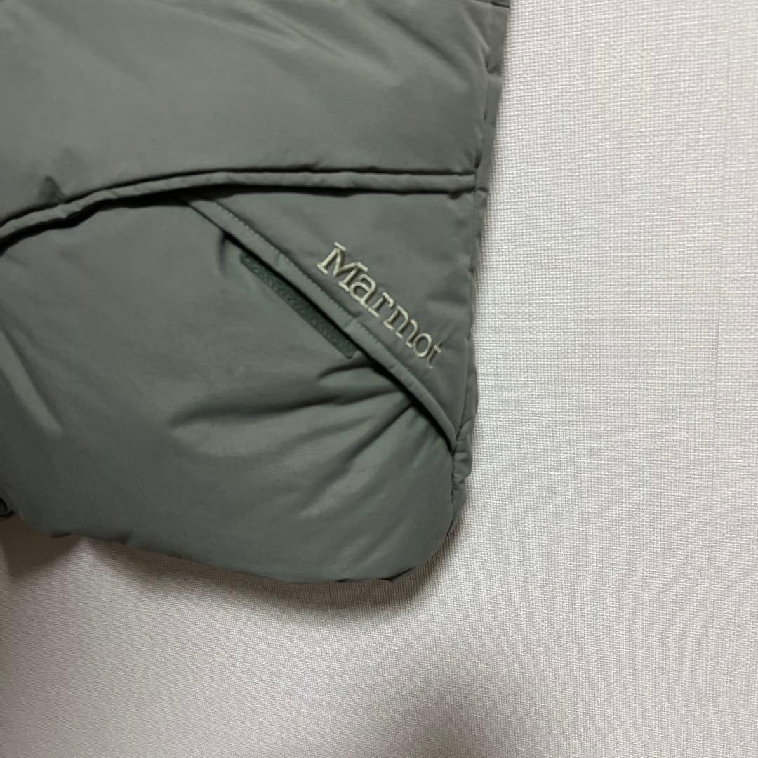 Marmot BEAMS別注 mammoth ダウンベスト グレー M